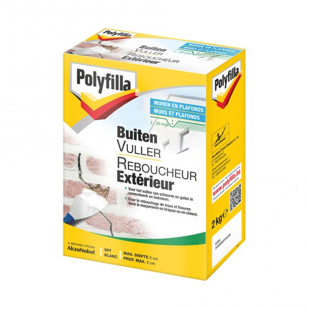 Polyfilla Buitenvulmiddel 2kg