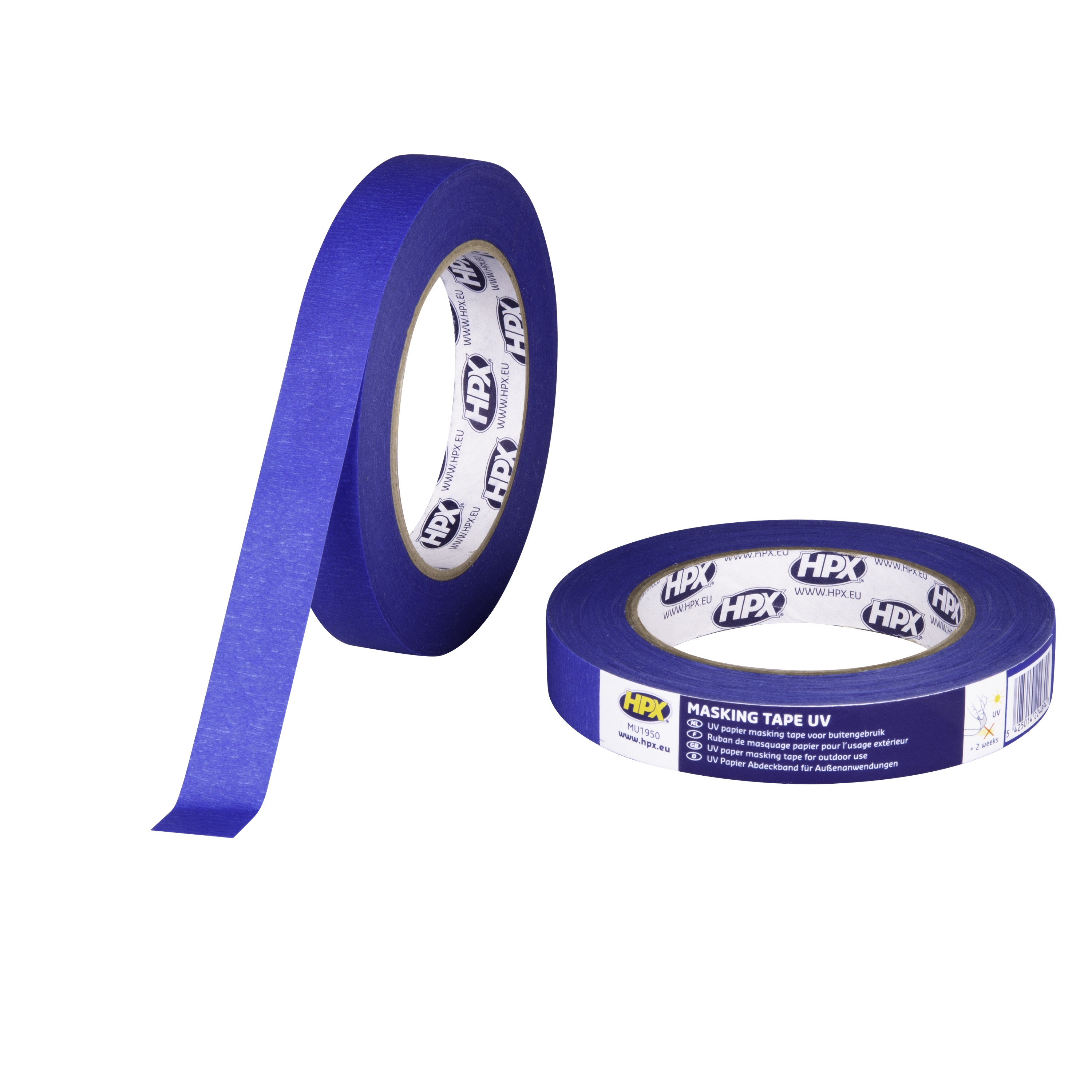 HPX MASKING TAPE UV - BLAUW 19MM X 50M