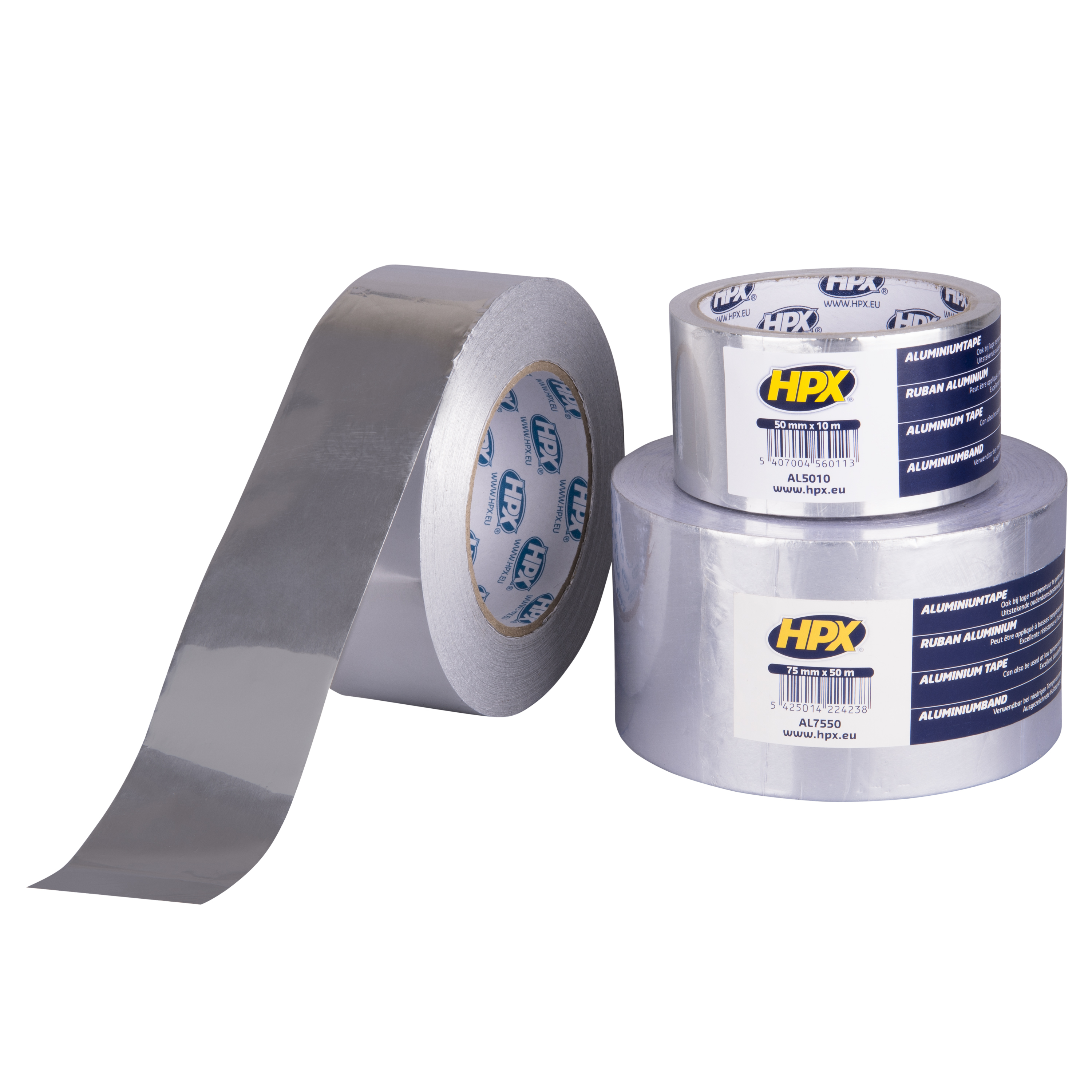 HPX ALUMINIUM TAPE - 50MM X 50M