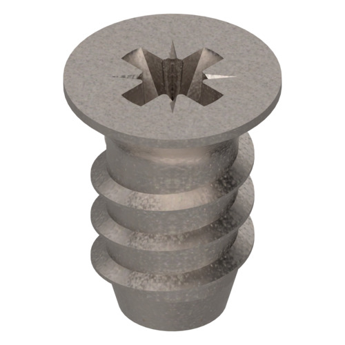 Euroschroef 6x10mm pozidrive met verzonken kop