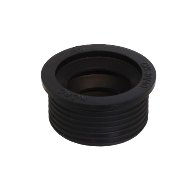 1 Manchette pour siphon 6/4" x 50 mm - caoutchouc
