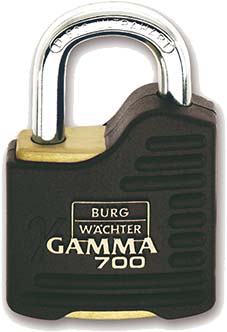 Cadenas haute sécurité à clé Gamma 700.55