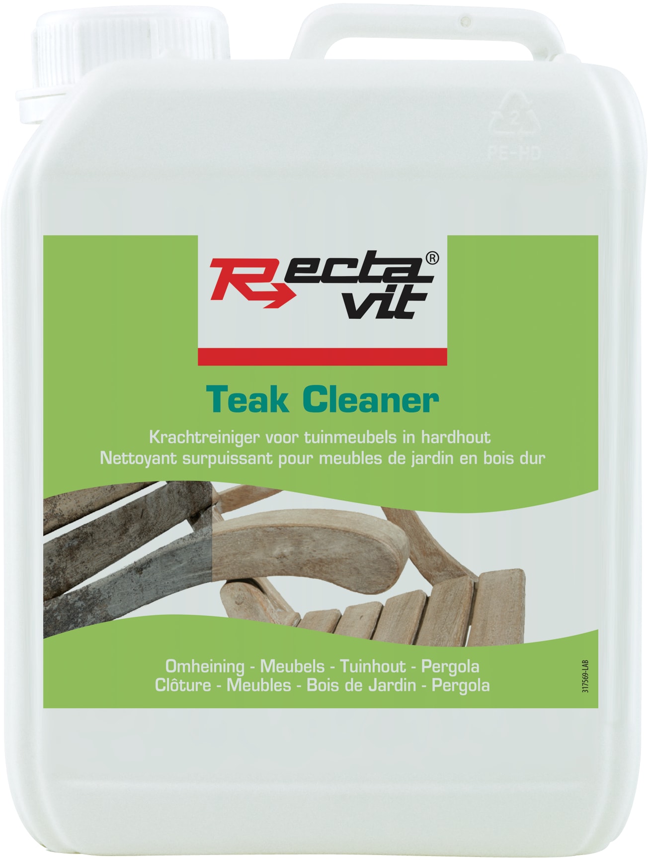 RECTAVIT TEAK CLEANER 2,5L