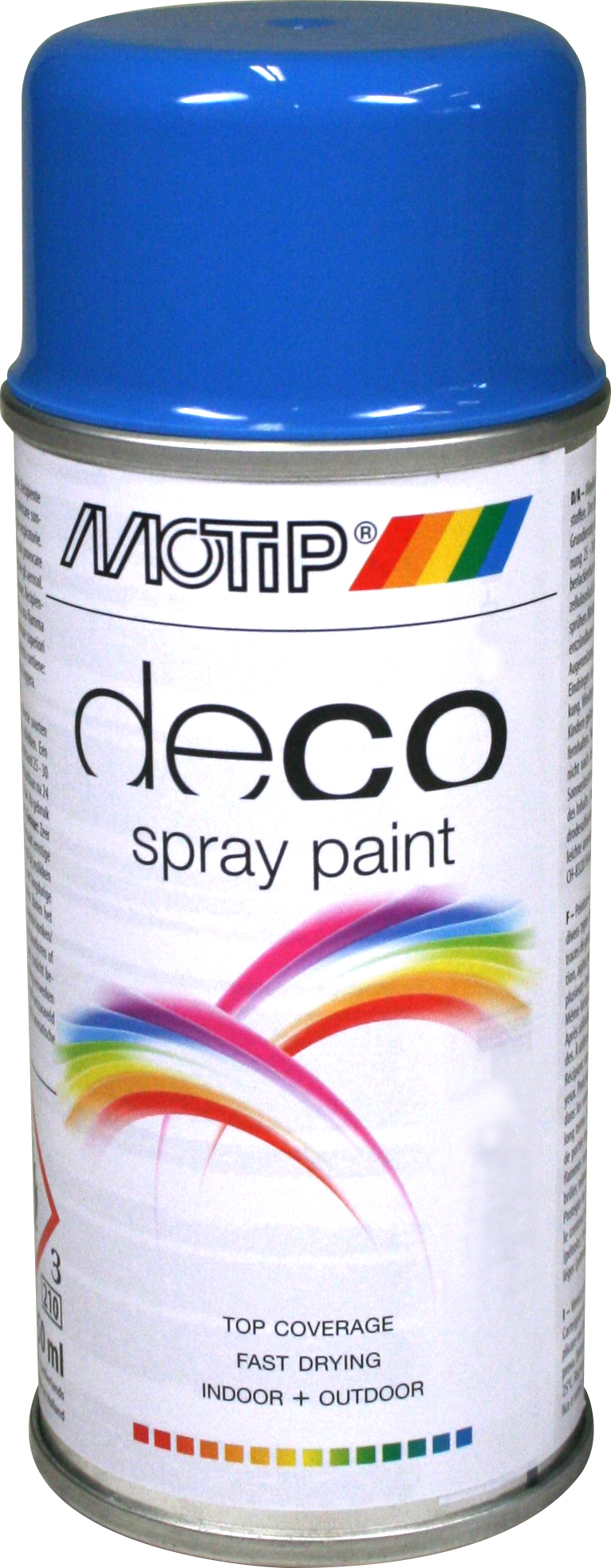 Motip* Deco Hoogglans Spray 150ml RAL 5015 Hemelsblauw (art 021608)