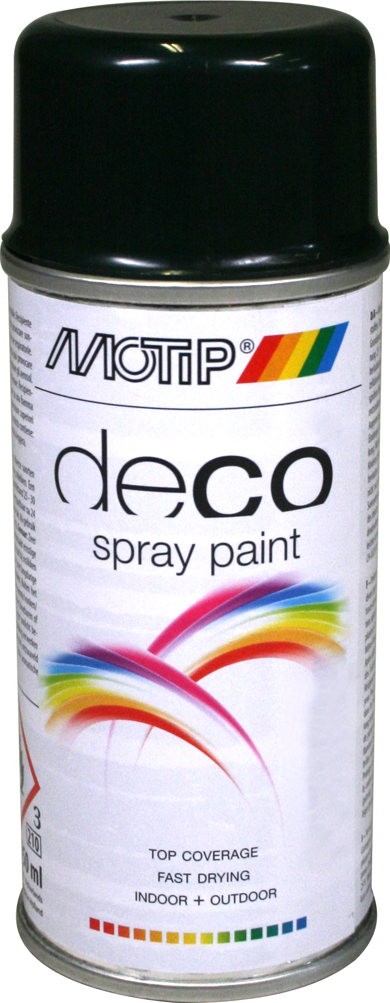 Motip* Deco Spray Brillant 150ml RAL 6009 Vert Sapin (art 021633)