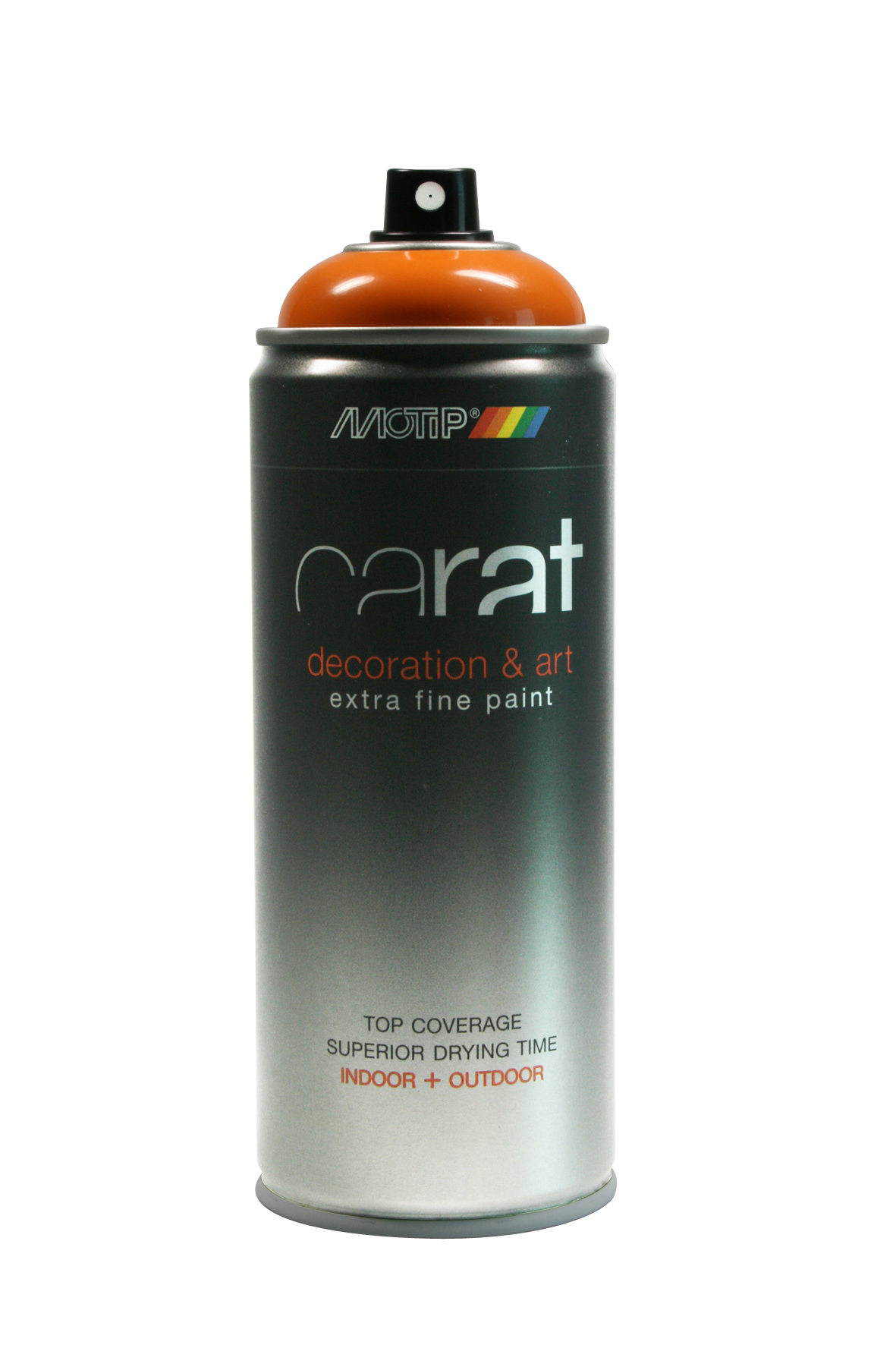 Motip* Carat Zijdeglans Spray 400ml Geel Oranje (art 08008)