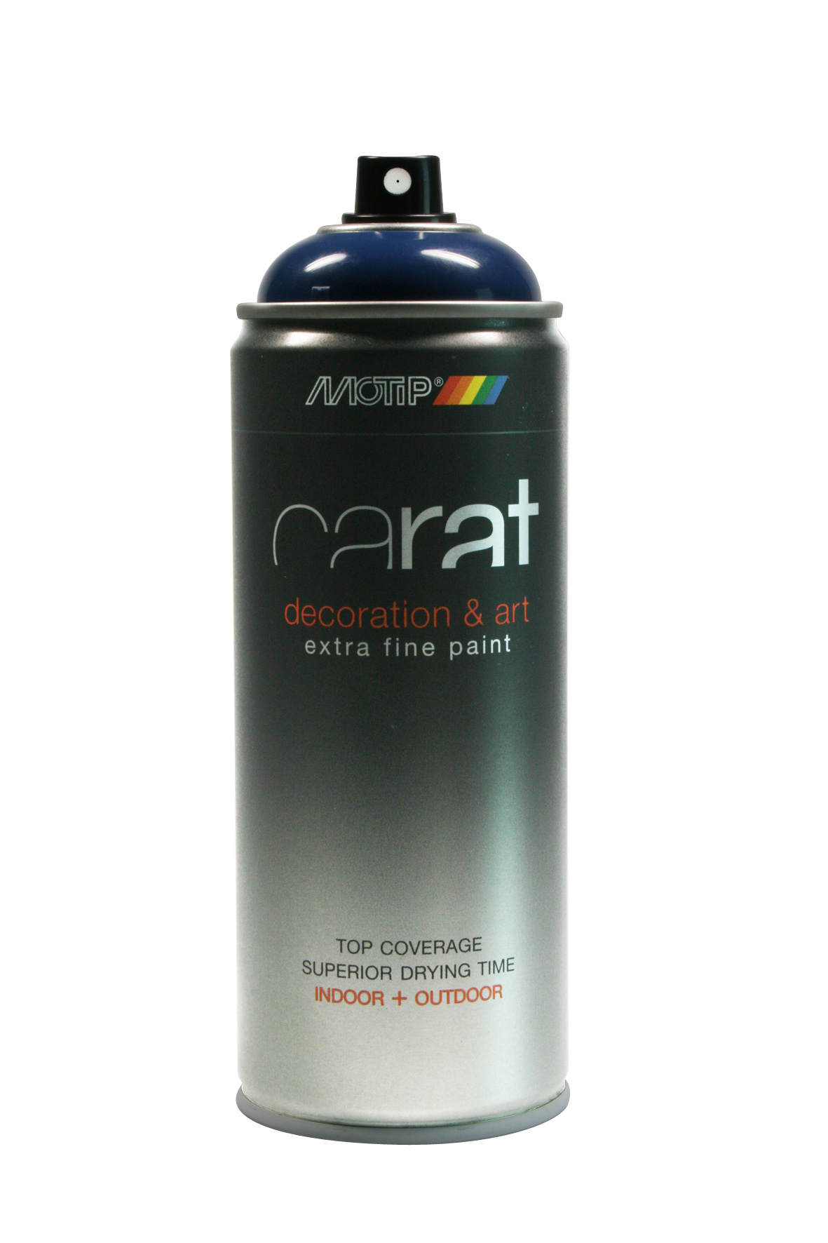 Motip* Carat Zijdeglans Spray 400ml Saffier Blauw (art 08010)
