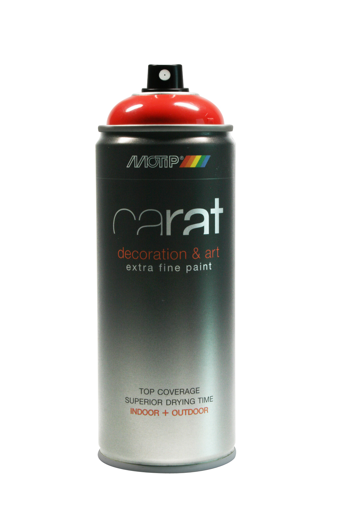 Motip* Carat Satiné Spray 400ml Rouge Feu (art 08016)