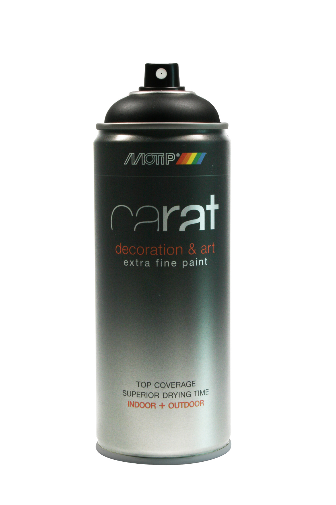 Motip* Carat Mat Spray 400ml Noir Signalisation (art 08028)