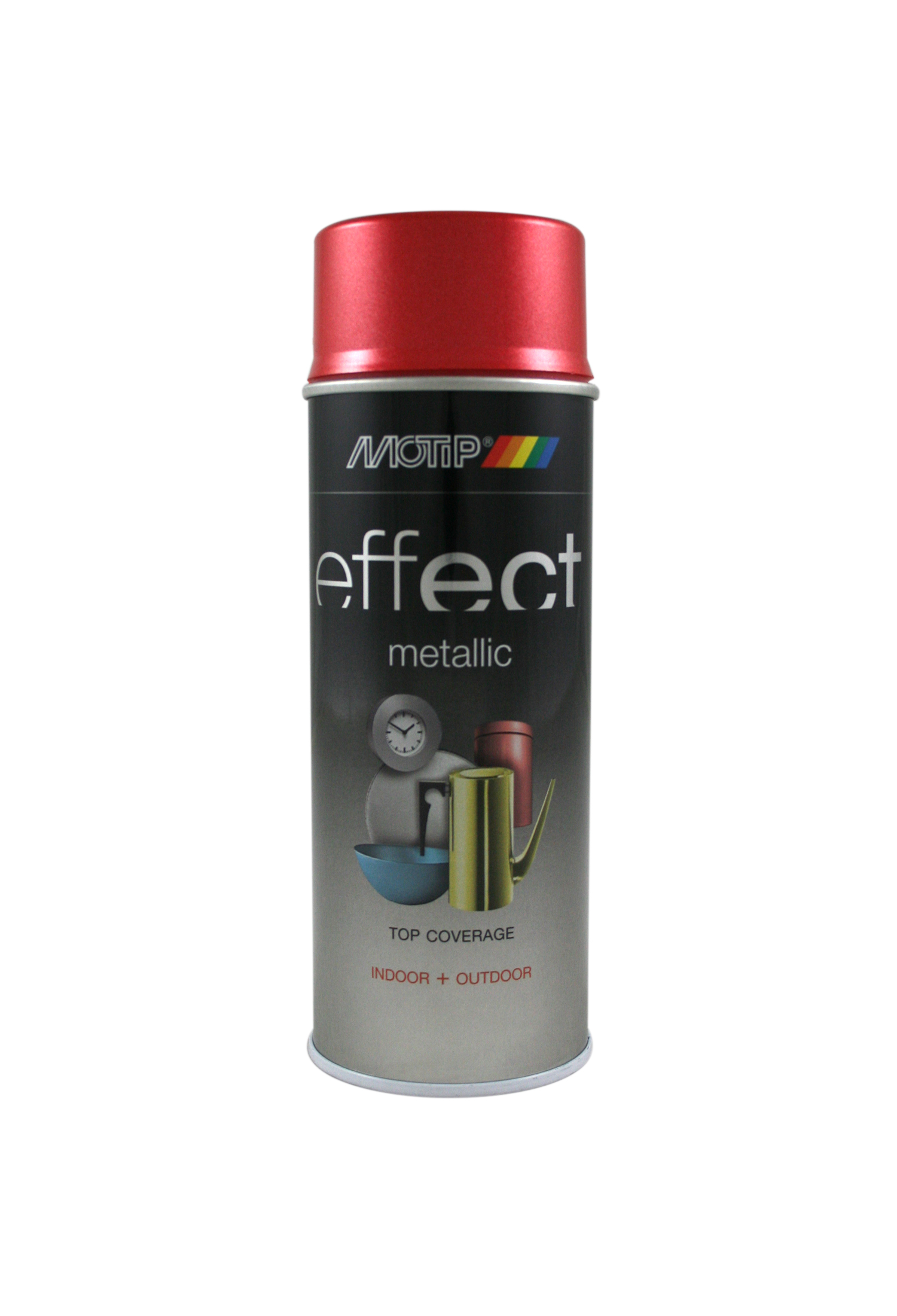 Motip* Deco Effect Metallic Spray 400ml Rouge (art 302511)
