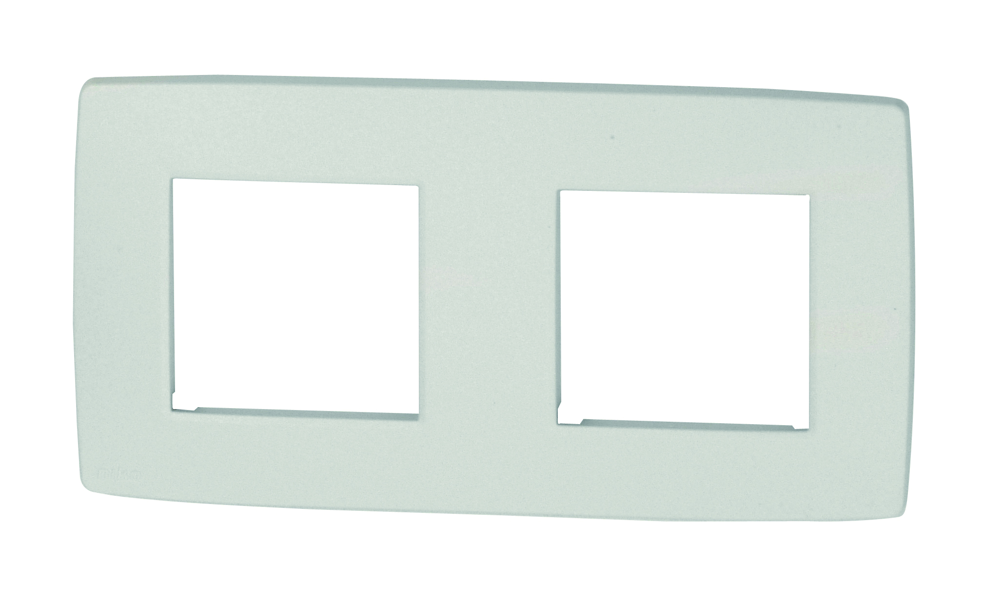 Niko Plaque 2X Hor Original White