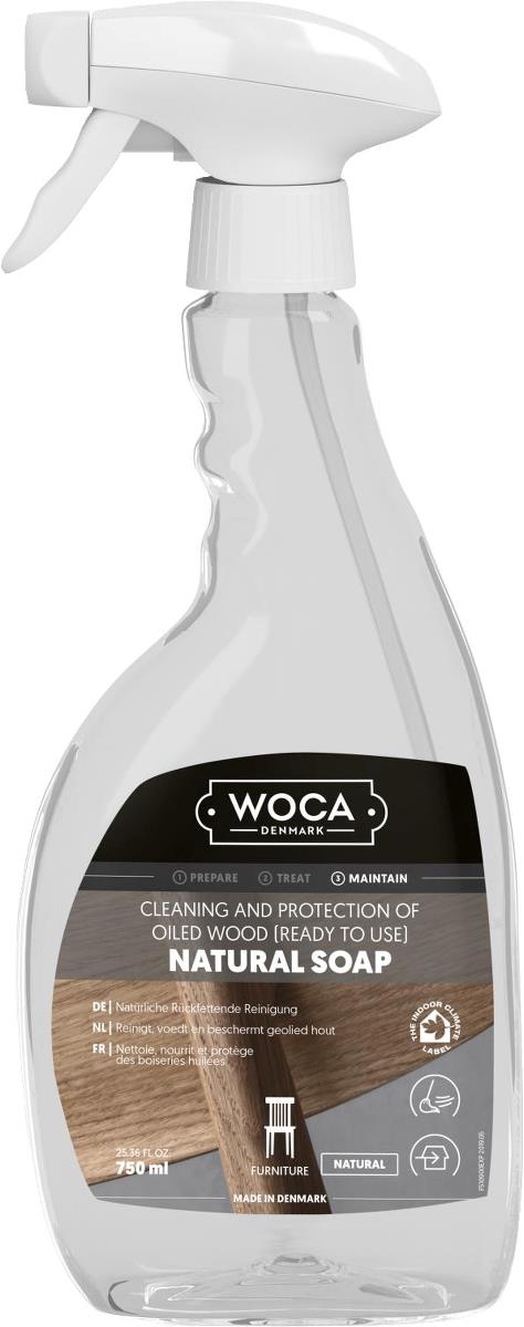 Woca natuurzeep naturel 750ml in spray