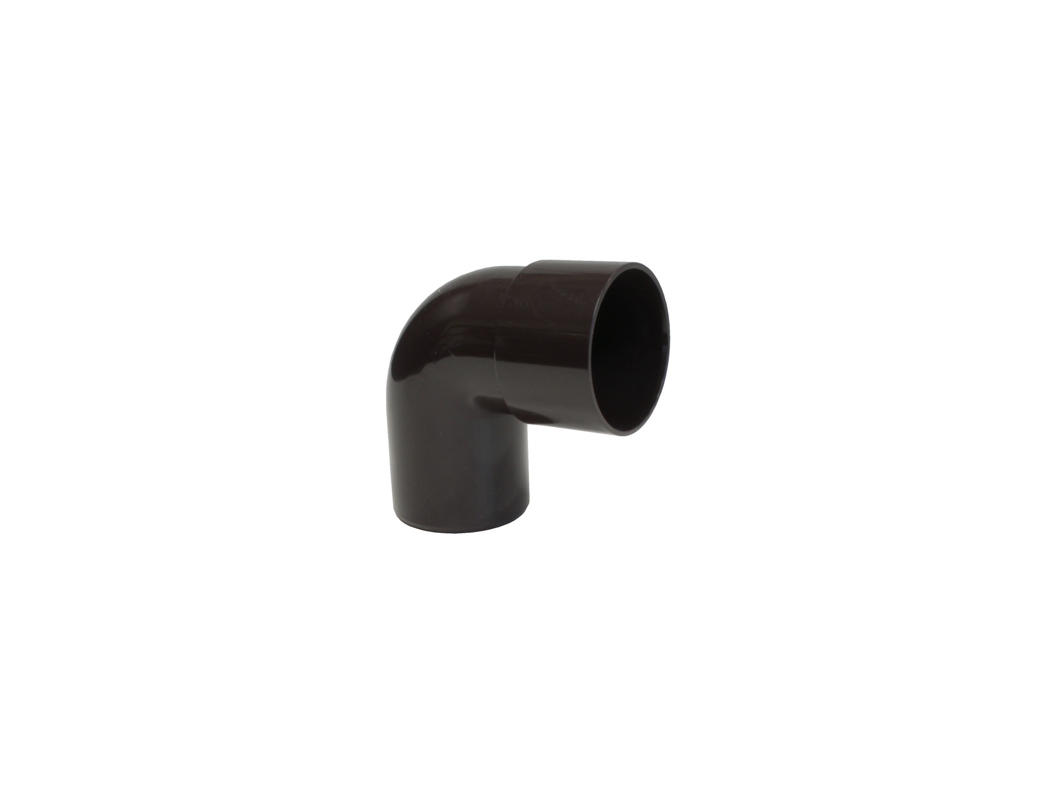 Coude pour système pluvial PVC gris clair 50mm 90°