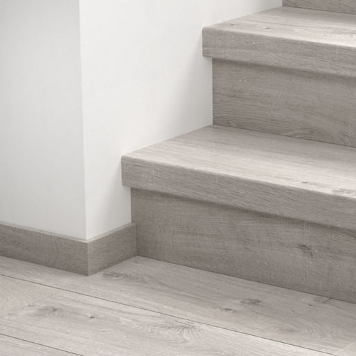 Quickstep Vinyl Trapcovers 2st Bloom 1474x136mm 40201 Katoen Koudgrijze Eik
