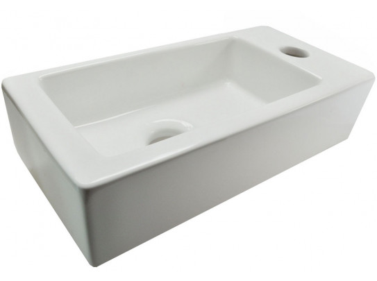 Aquatrends Trevi handenwasser mini rechts 36x18x9cm wit