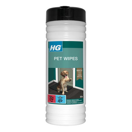HG pet wipes 50 pièces