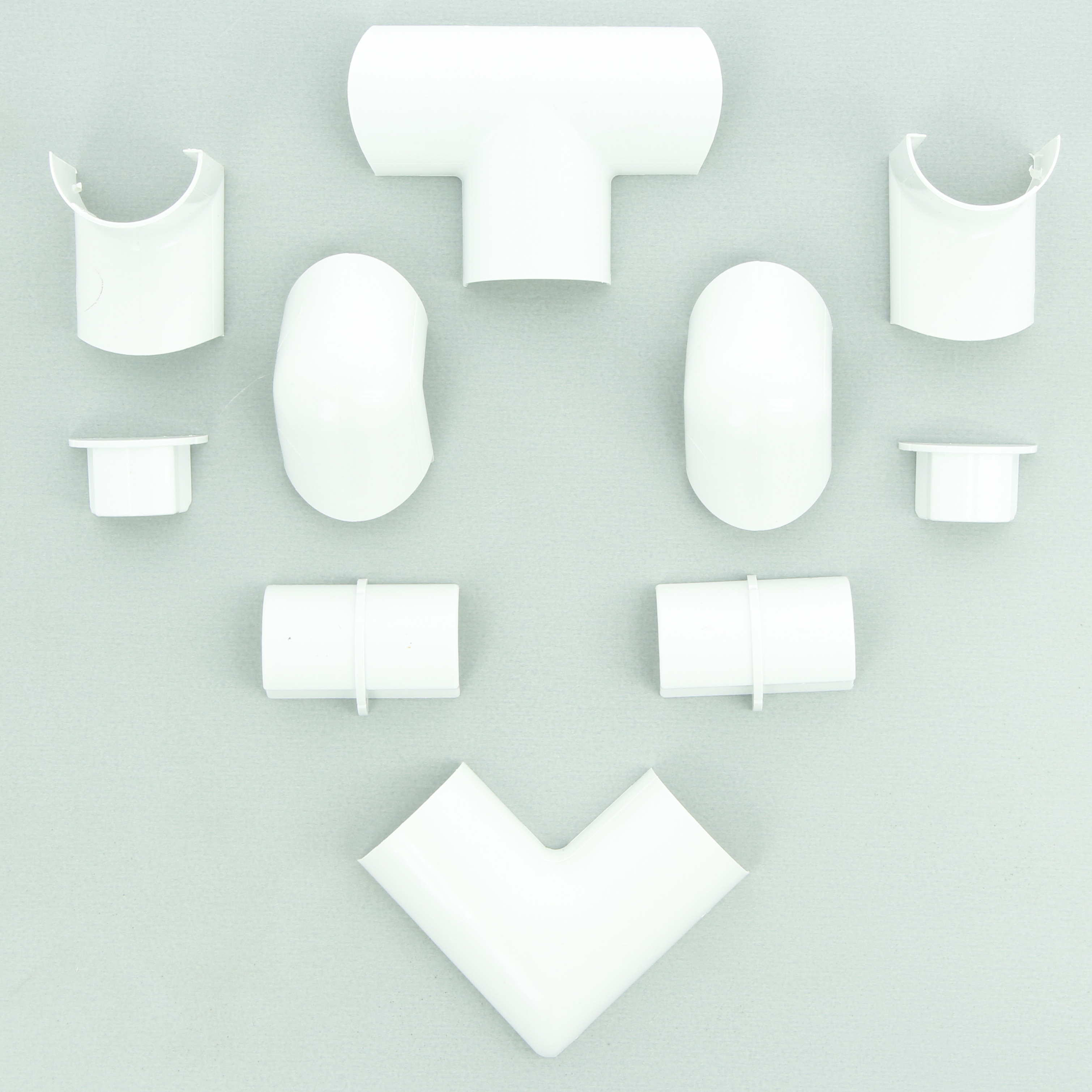 Multipack accessoires 30X15mm blanc
