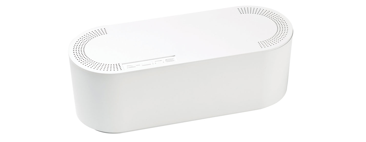 CABLE TIDY UNIT SMALL BLANC