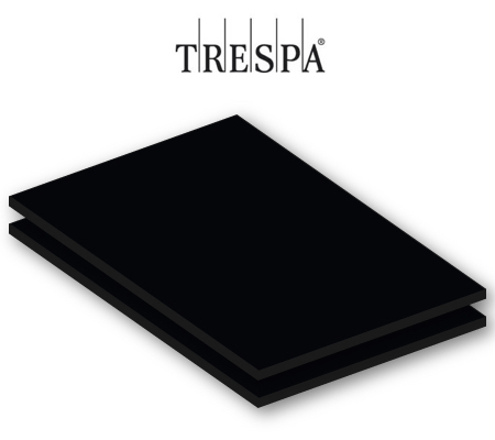 Trespa izeon couleur ral9005 noir ép. 6mm