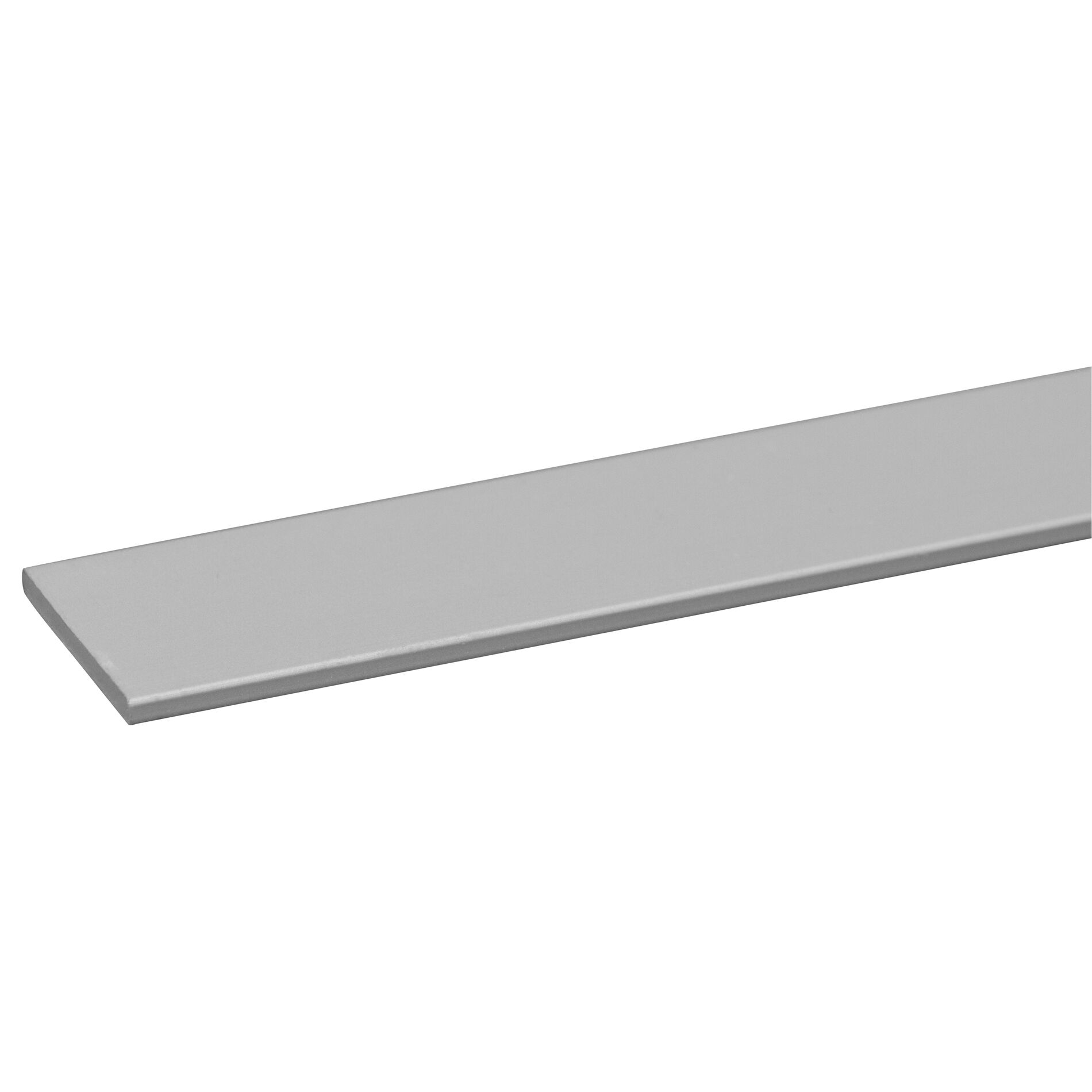 Afdekprofiel geanodiseerd aluminium naturel 2x20mm 100cm