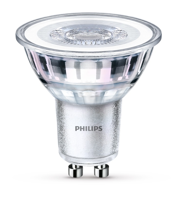 Philips LED Spot - 50 W - GU10 - dimmable blanc chaud - 3 pcs
