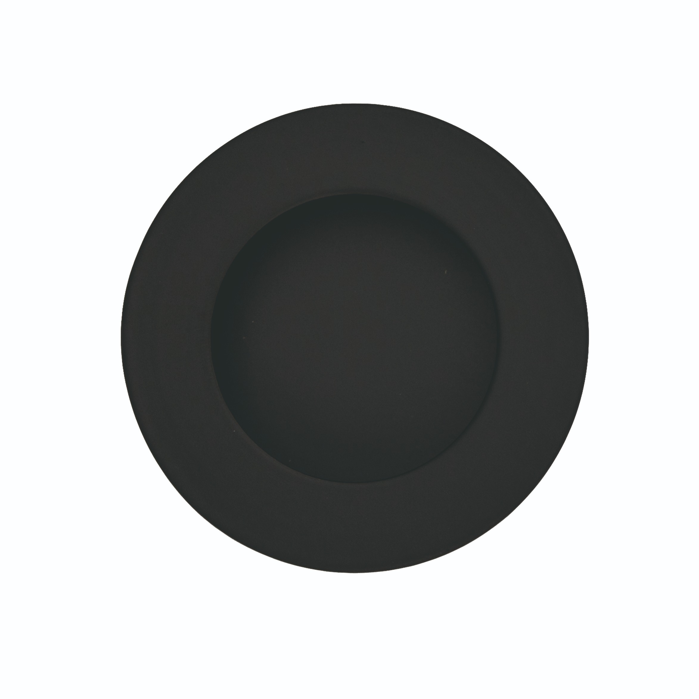 Coquille à Encastrer HDD Petite Ronde Noir (1 pce)