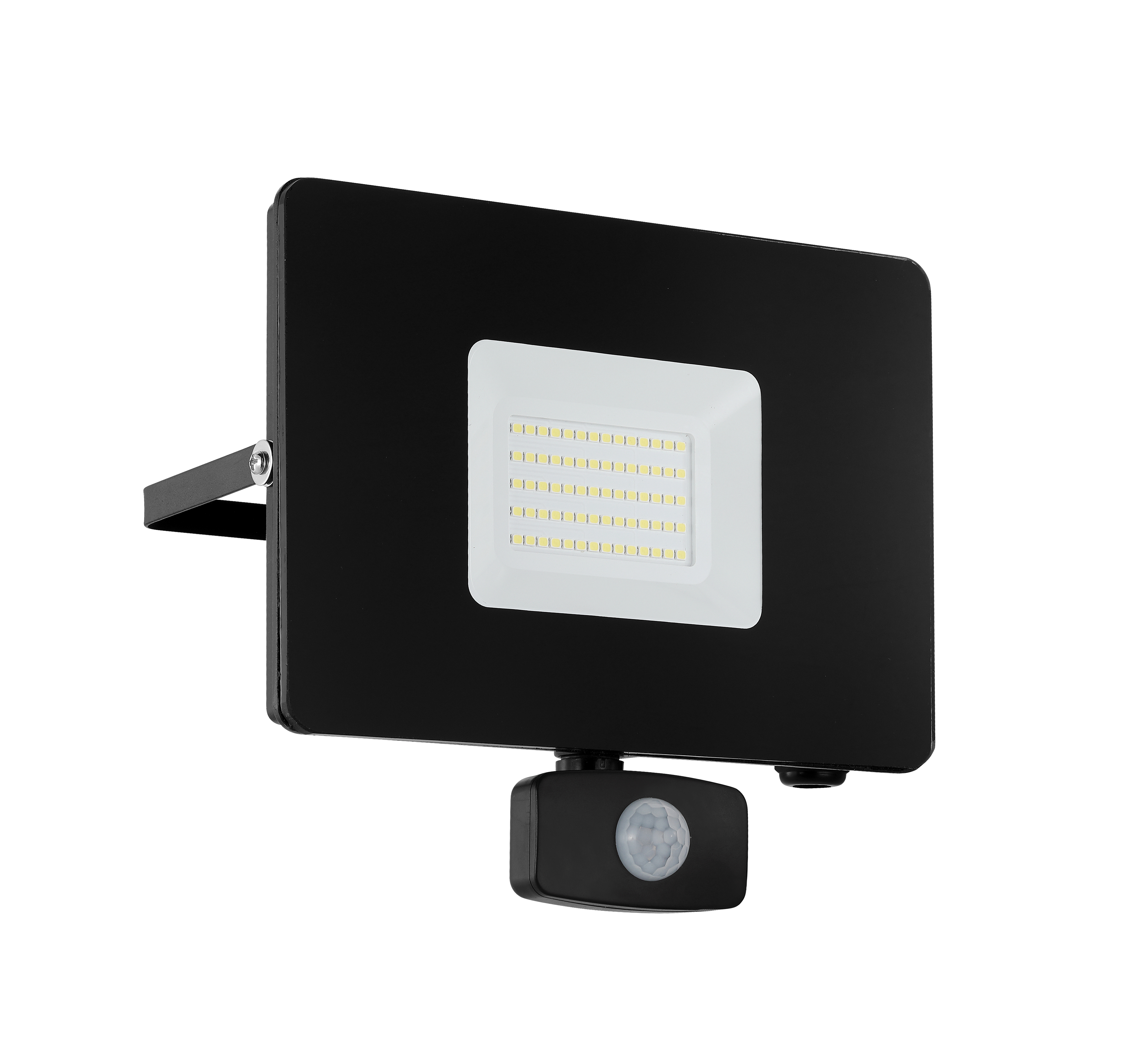 Faedo 3 applique murale extérieure LED 50W noir avec détecteur de mouvement