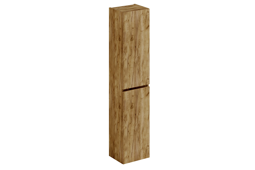 Sanimar 600870 Style kolomkast 165x35x29 cm links - honing eiken