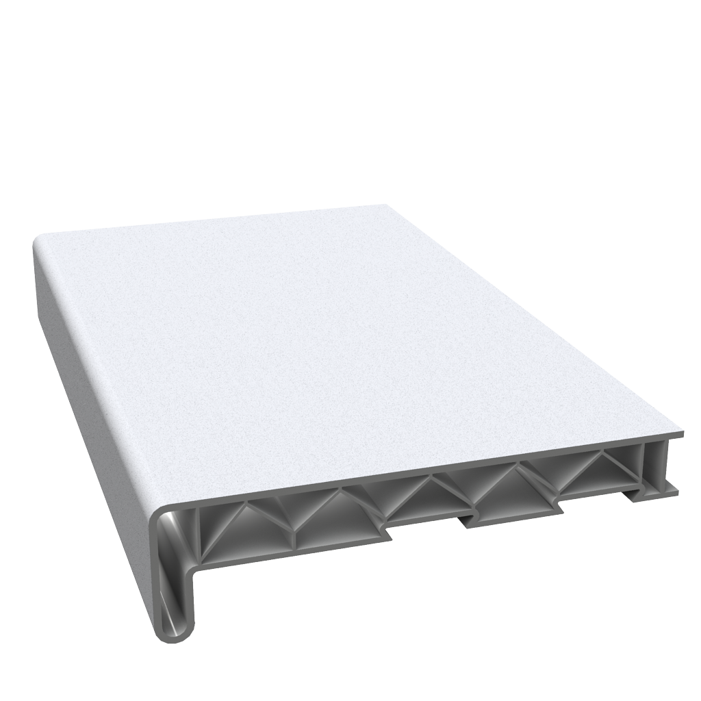Appui fenêtre 15cm blanc 3m