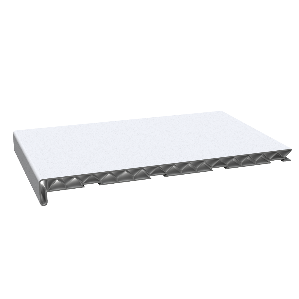 Appui fenêtre 40cm blanc 3m