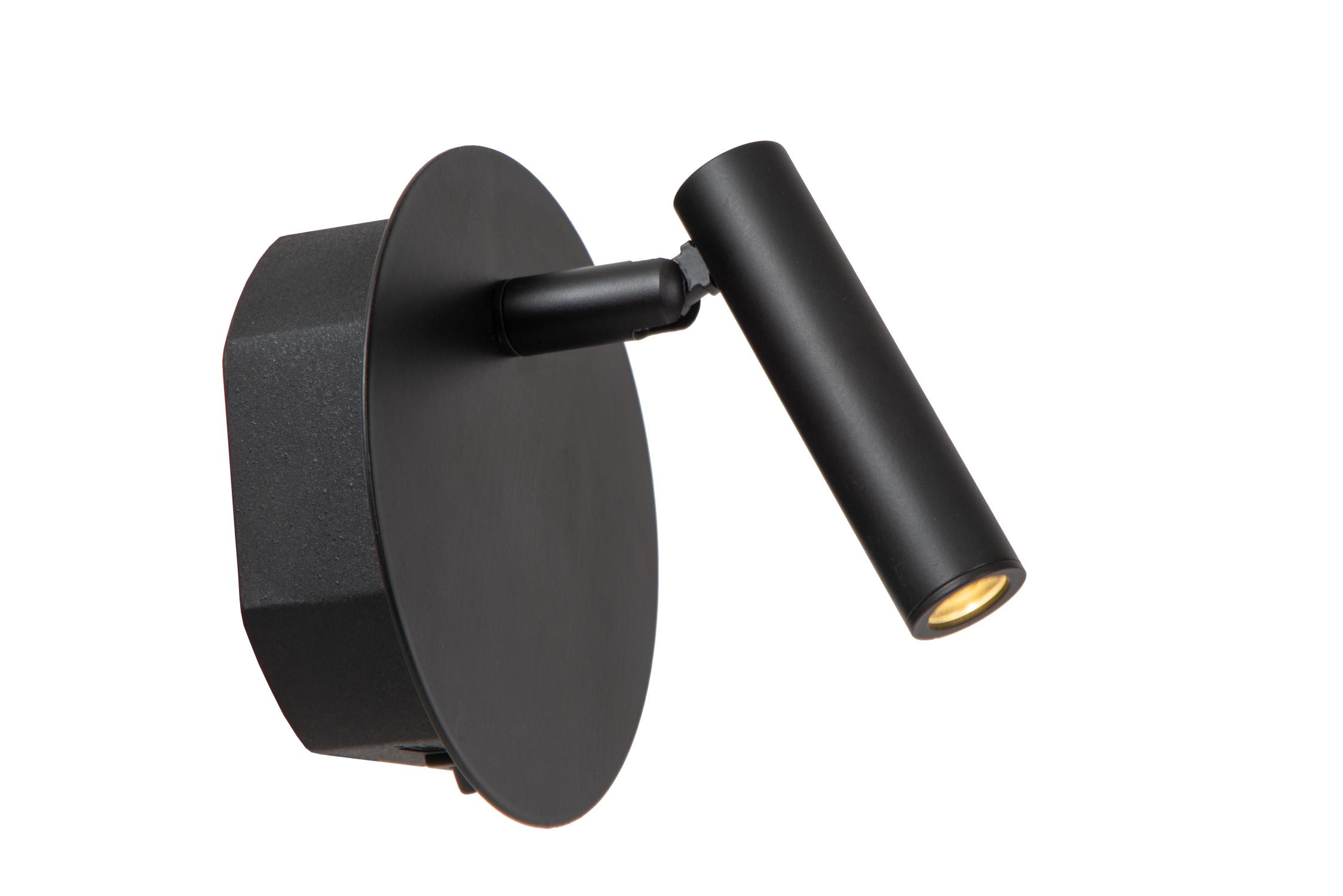 Jolijn Bedlamp Zwart Ø10.2cm LED 2W 3000K
