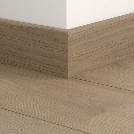 Quick-Step parquet - Plinthe parquet Cascada 5112 Chêne coton gris extra mat - Pack 6 pièces