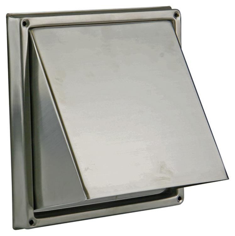 Renson opbouw dampkaprooster inox 641 inoxkleur Ø150mm