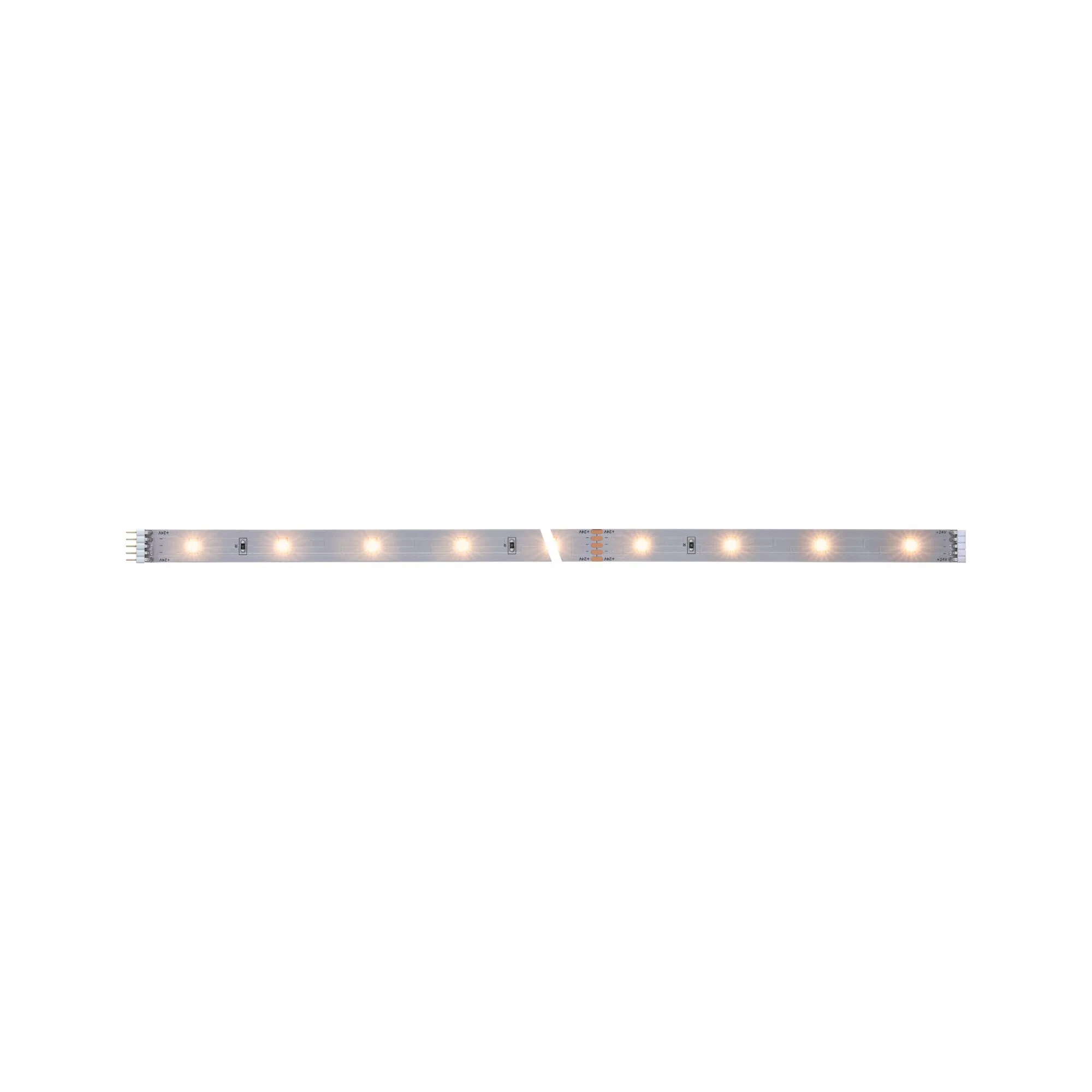 Paulmann MaxLED Strip LED individuel sans revêtement 1m - IP20 - 4W - 2700k blanc chaud