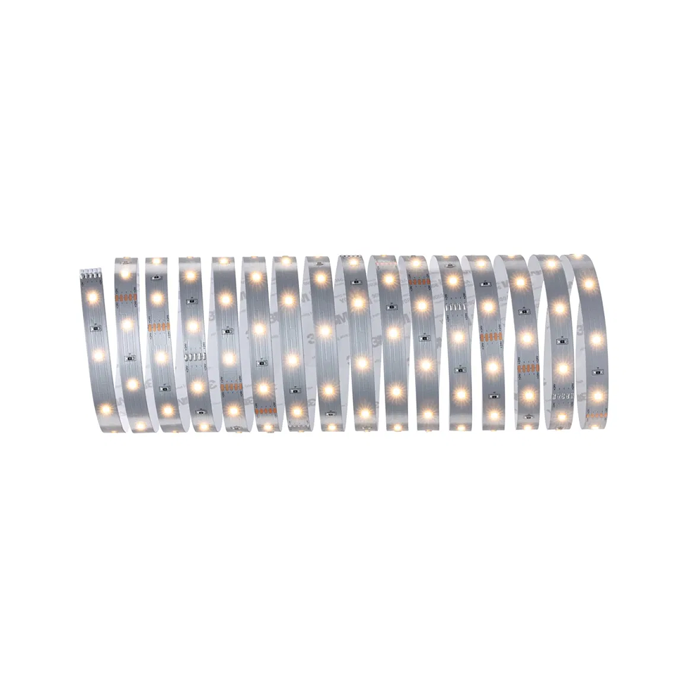 Paulmann MaxLED Strip LED individuel sans revêtement 5m - IP20 - 19W - 2700k blanc chaud