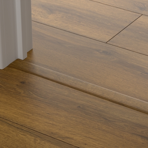 Quick-Step sol stratifié - Profilé Incizo 5793 Chêne marron cacao 2150x48x13mm
