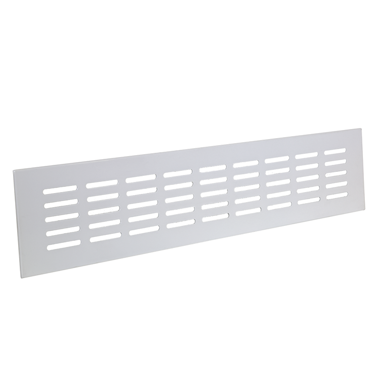 Renson grille d'aération encastrable 381 blanc 400x80mm