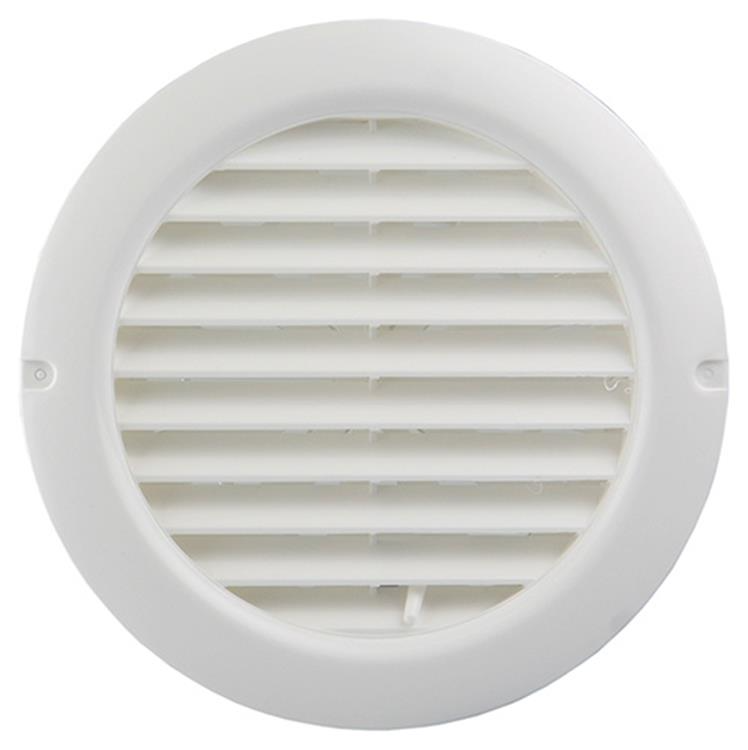 Renson aérateur réglable rond en PVC 735 blanc Ø100-150mm