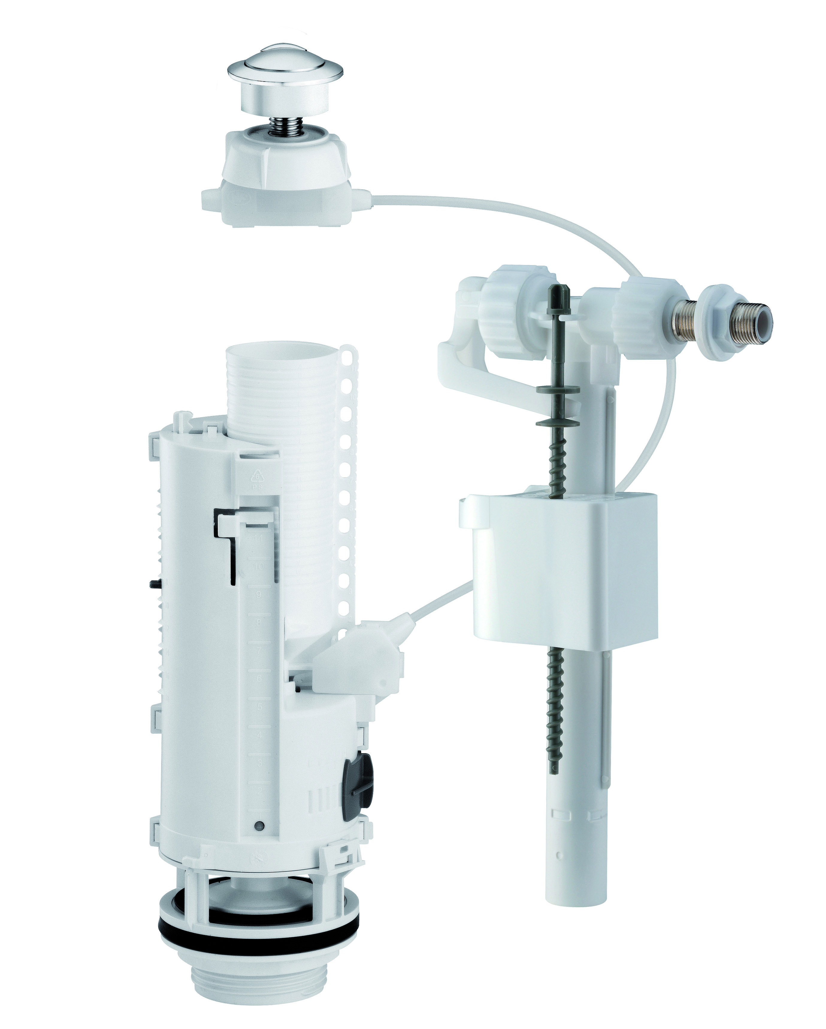 1 Mécanisme universel Siamp 3/6 l - plastique