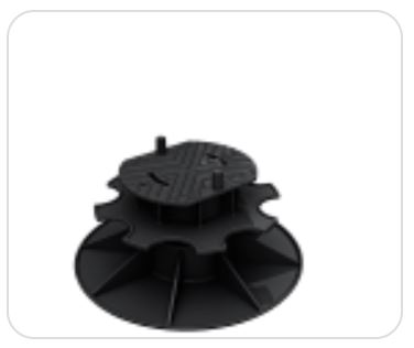 Duofuse terras - Polypropyleen drager 80-110m / 70mm (50 stuks)