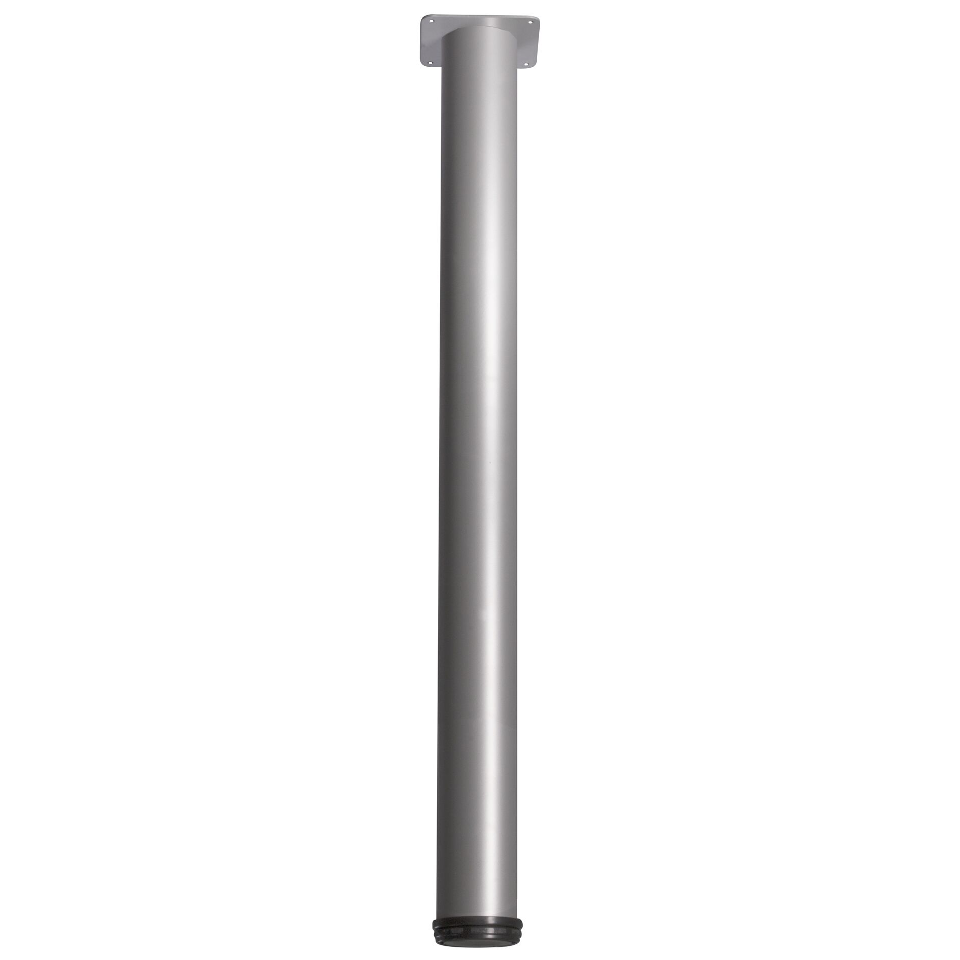 Pied Bonita couleur aluminium Ø76mmx90cm