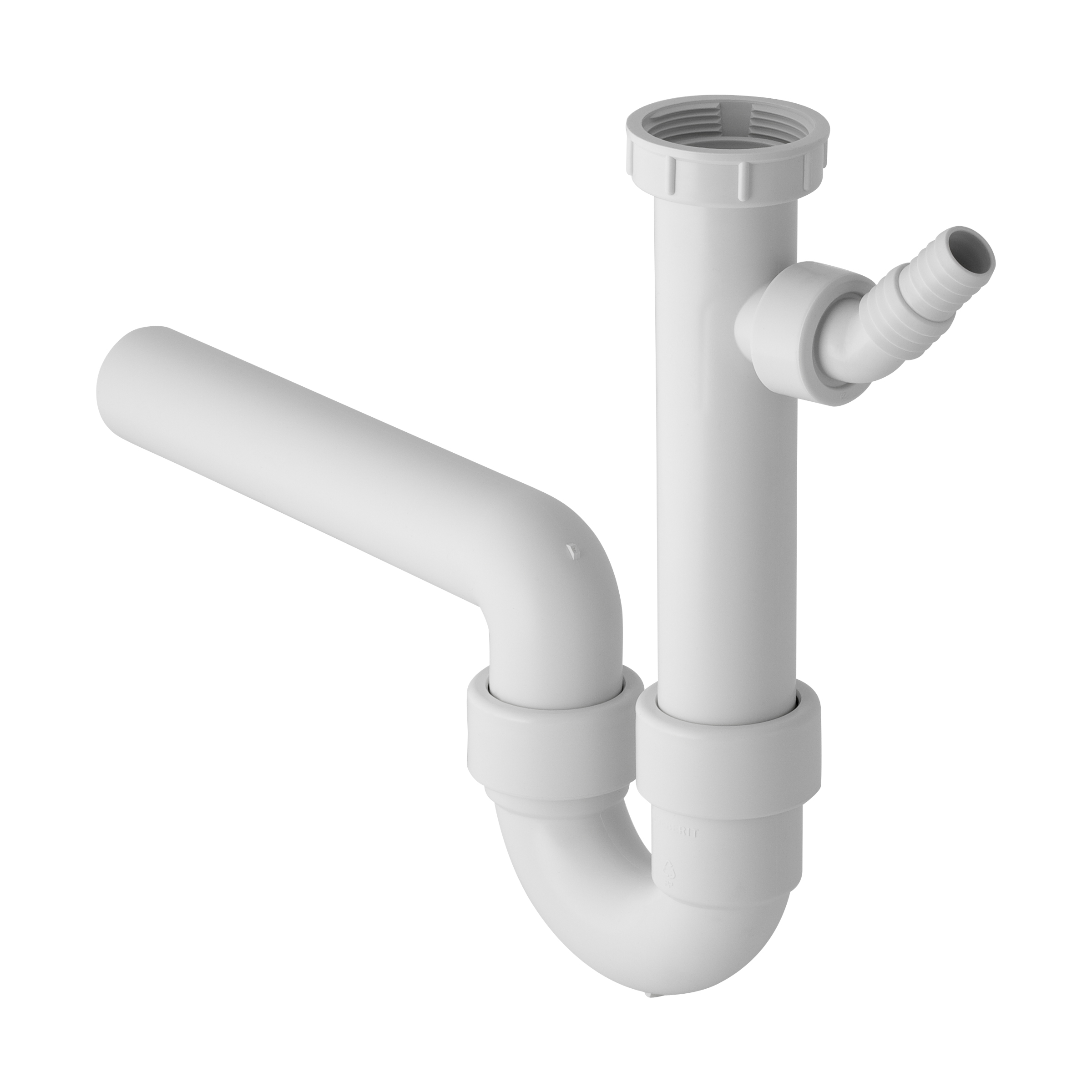 1 Geberit afvoergarnituur voor spoeltafel (1 bak) 6/4" x 40 mm - Polypropyleen