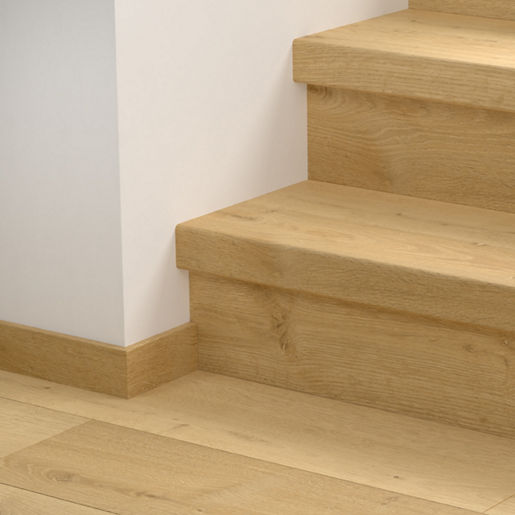 Quickstep Couvre-Marches en Vinyle Bloom 1474x136mm 40316 Chêne Élégant Naturel