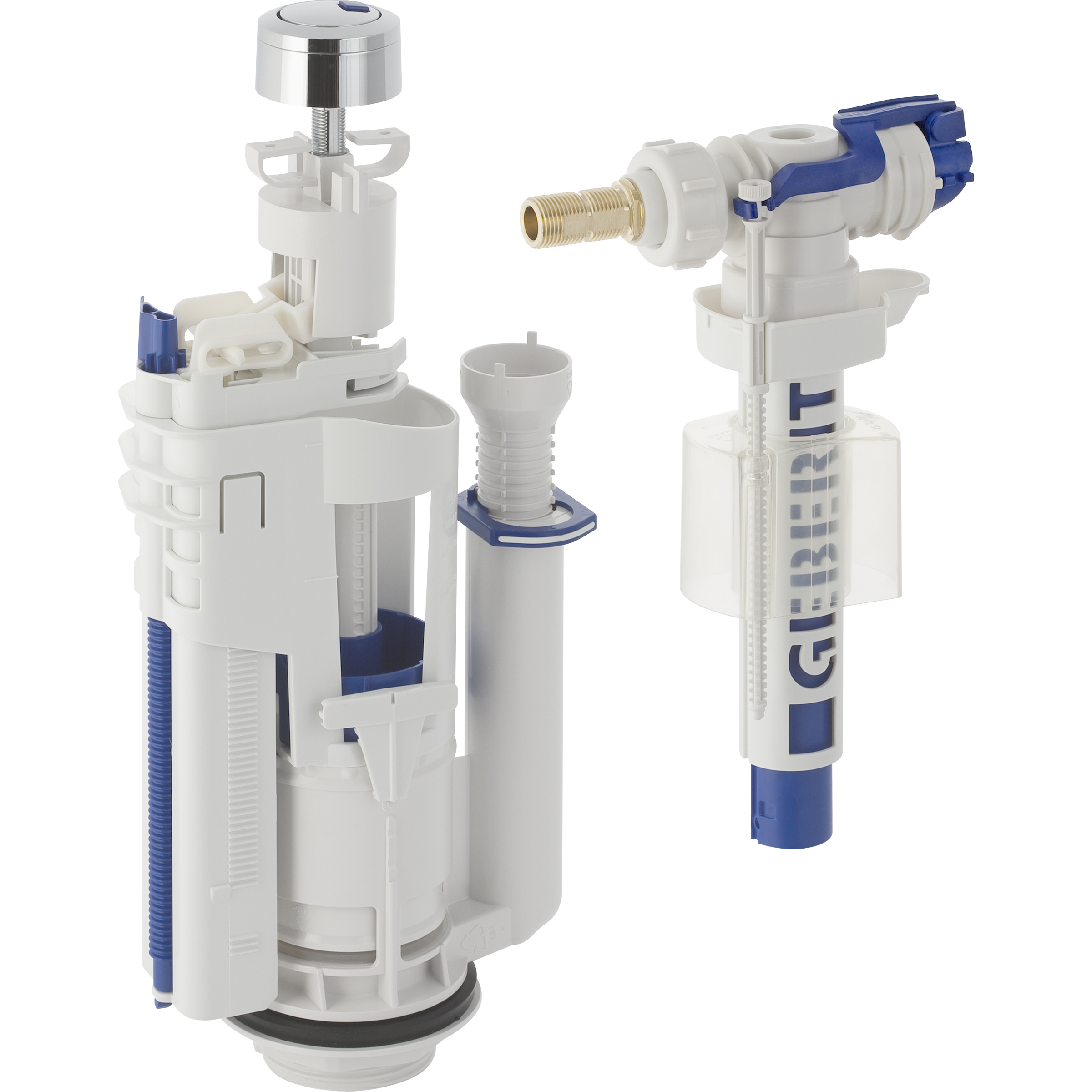 1 Mécanisme WC complet GEBERIT 3/6 l - plastique