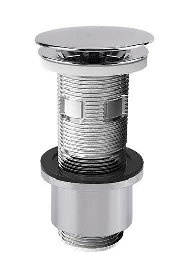 1 Crépine universelle cut&click 5/4" x 100 mm - chromé