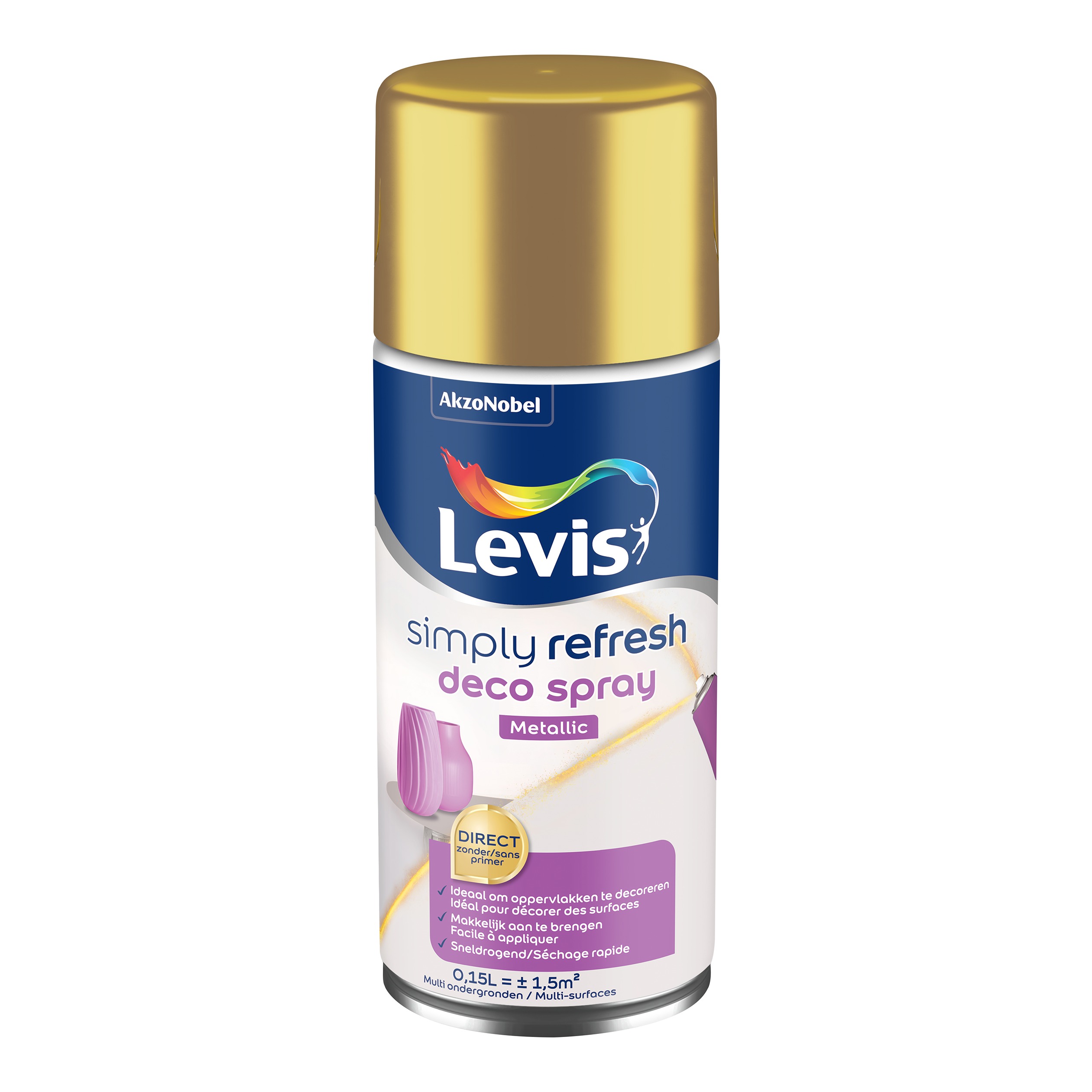 Levis Simply Refresh Deco Gold - Spray 0,15l