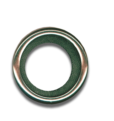 1 Ecrou avec joint pour siphon lavabo 5/4" - laiton chromé