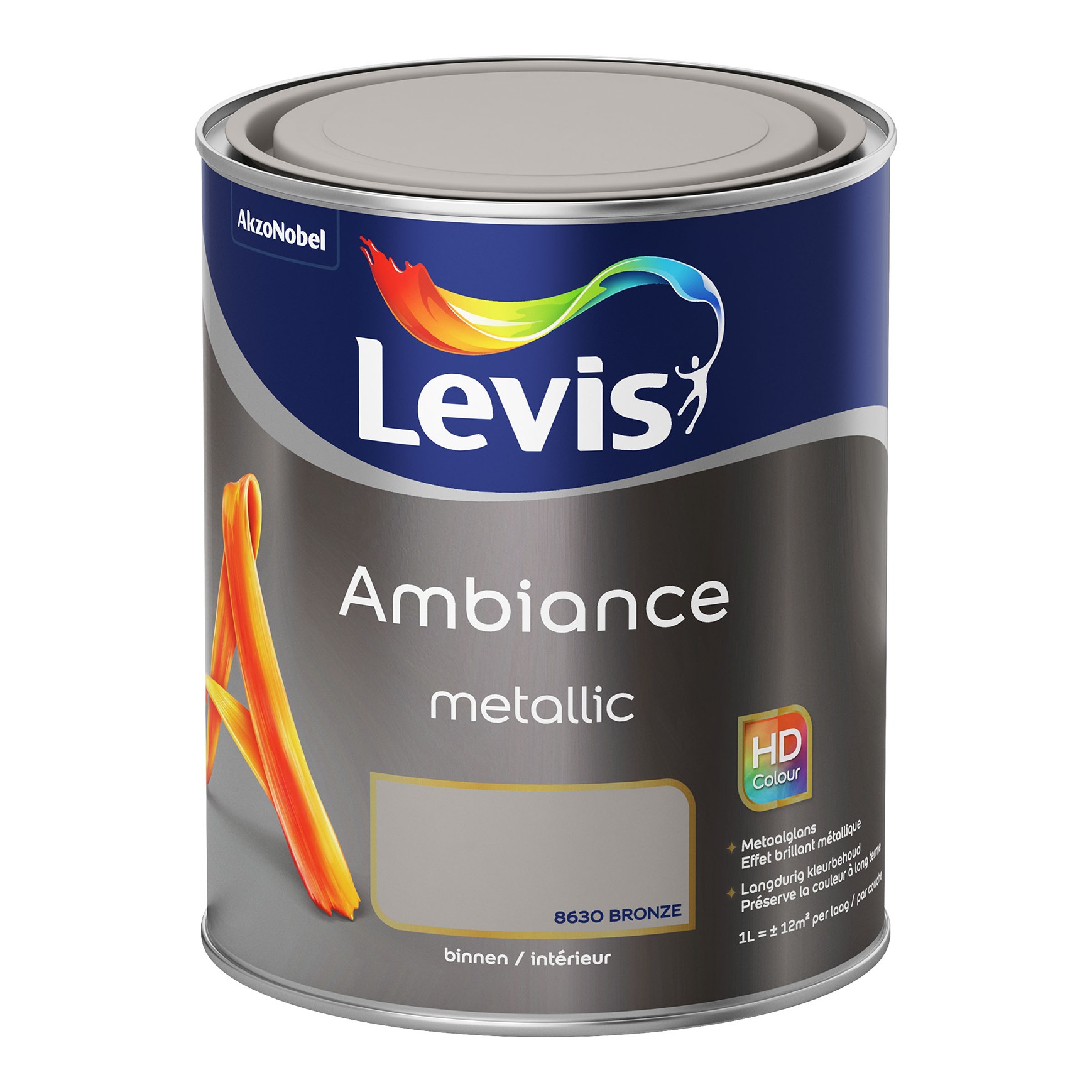 Levis Ambiance Mur Metallic 1l Bronze