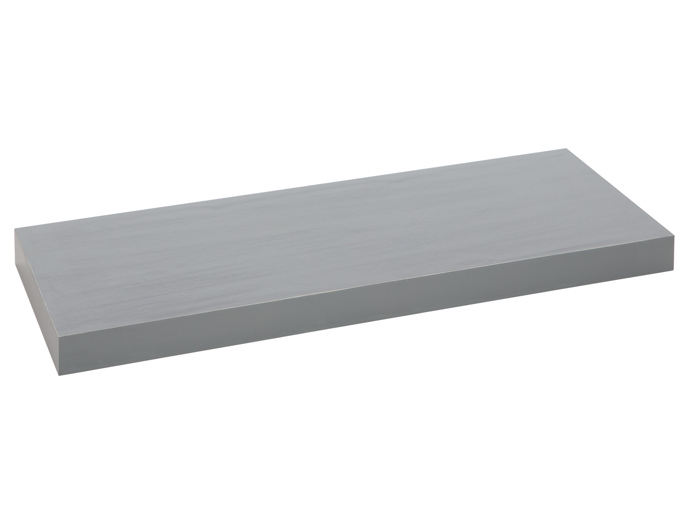 Tablette murale 60 cm gris