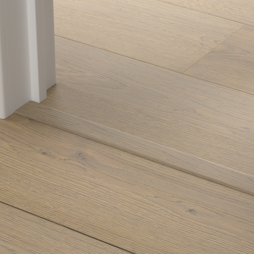 Quick-Step parquet - Profilé Incizo 5112 Chêne coton gris extra mat 2150x54x17mm